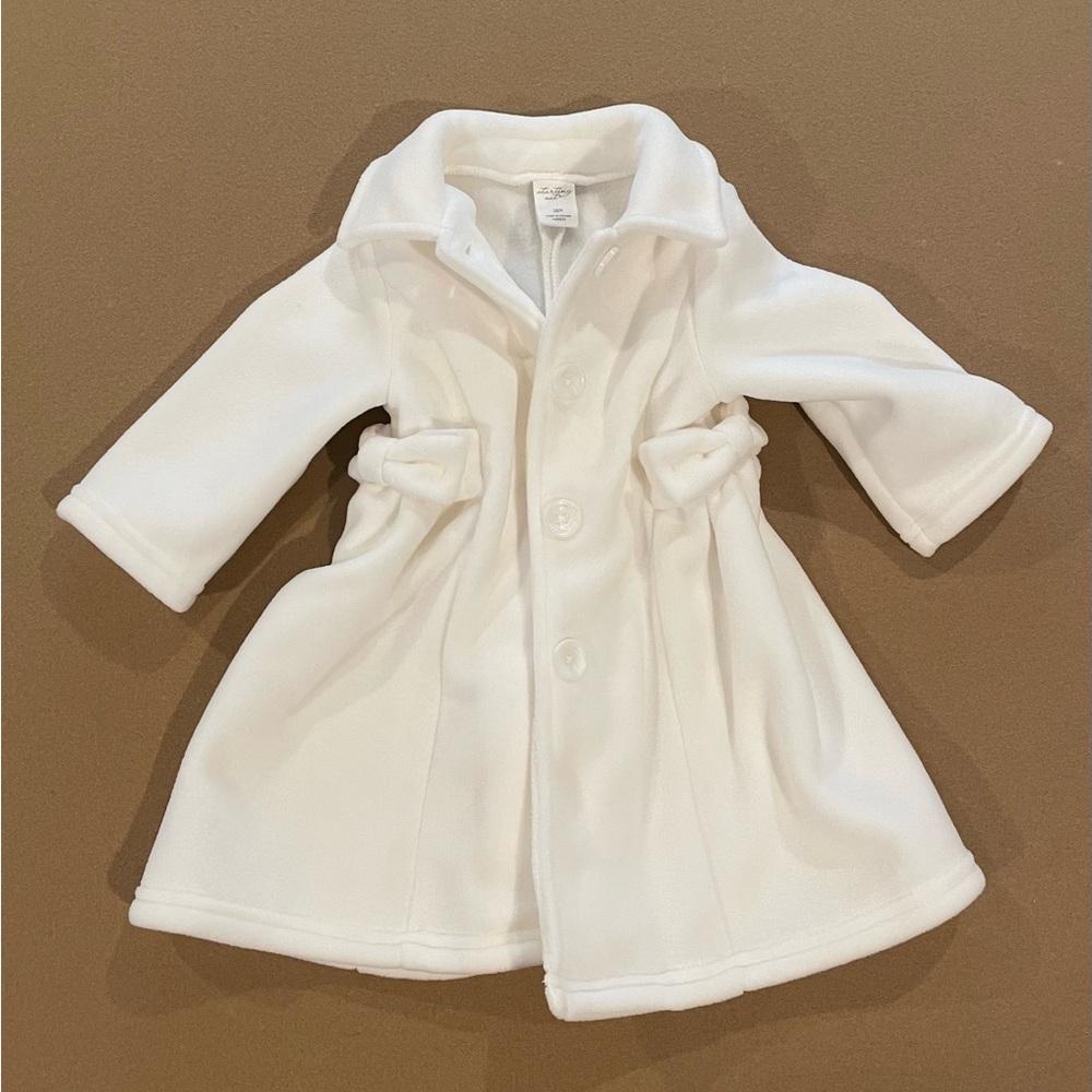 NWOT Starting Out White Jacket 18 month